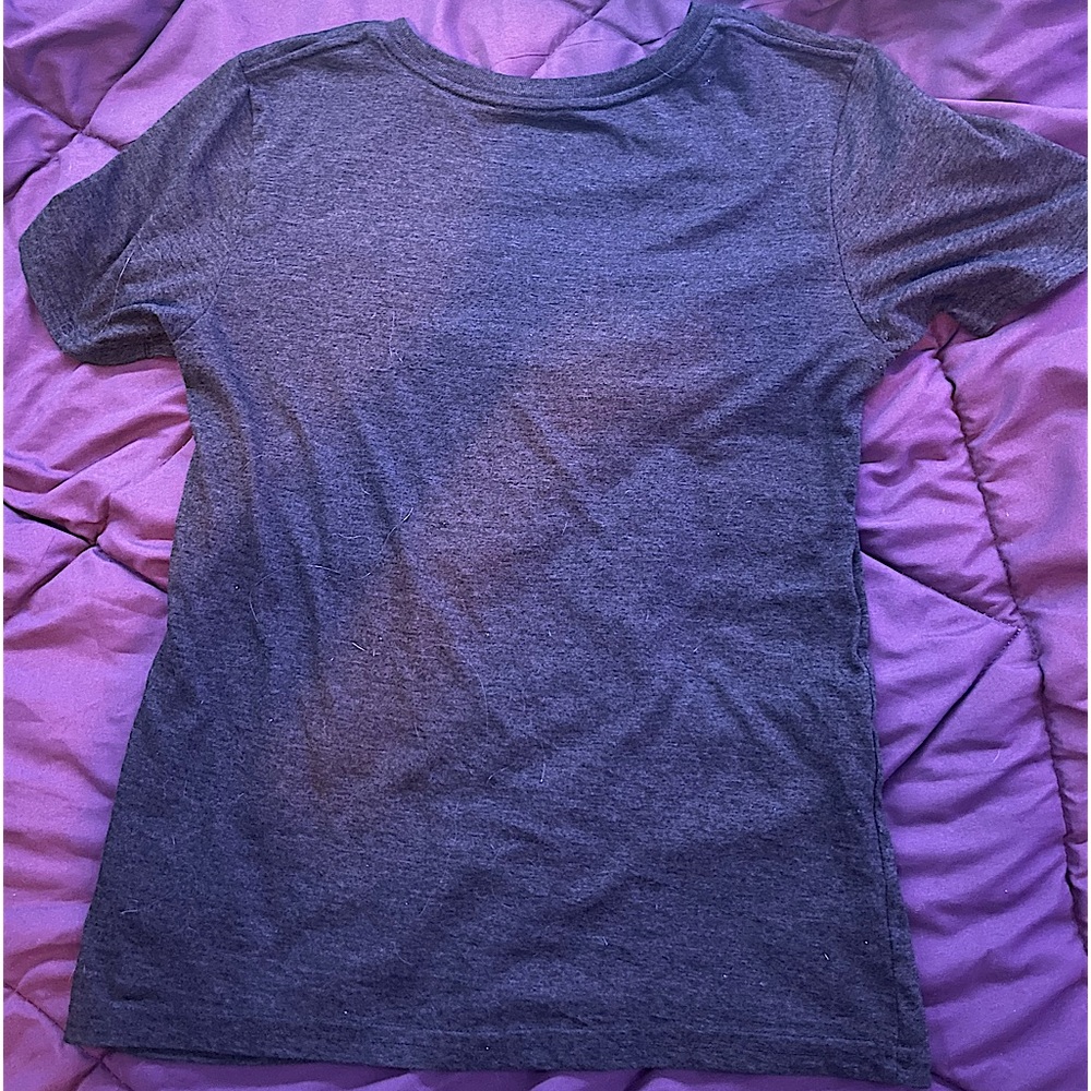 Nirvana T shirt Small Grey with Pink , Blue , Green , yellow for design.